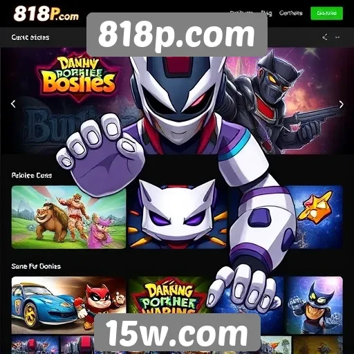 Exploração das opções de jogos no 818p.com