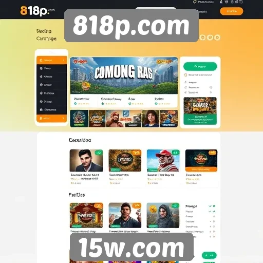 Interface do usuário do 818p.com e sua usabilidade